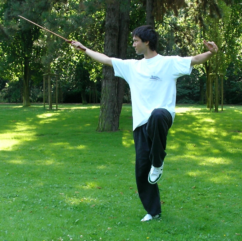 Adrian. Schwertseminar mit Thomas A. Blume. Sommer 2007. Raffelbergpark M�lheim an der Ruhr