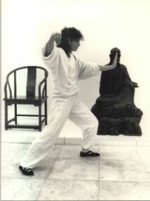 Heike zeigt Ihnen hier eine unserer Tai-Chi Ch'uan - Figuren. Jetzt zum Tai-chi der alten Meister der Inneren Kampfk�nste.