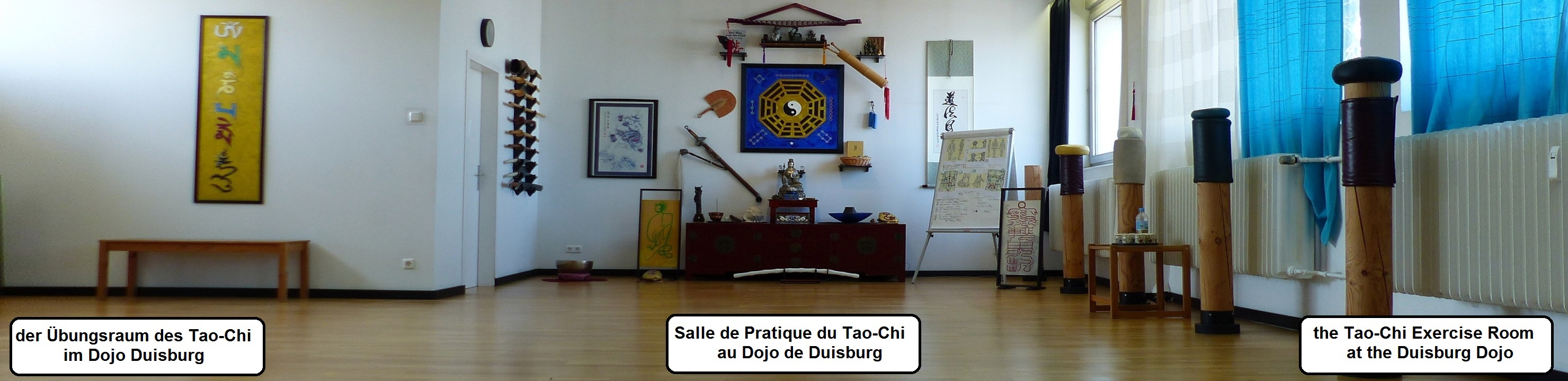 Tao-Chi Duisburg, bungsraum des Dojo 2022-Maerz-21 (1220259) 2960x720 TxT