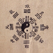Pa-Kua, die 8 Zeichen auf dem Logo des Tao-Chi M�lheims - entworfen von Thomas A. Blume
