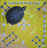 das Lo-Shu Diagramm mit der Schildkröte