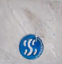 shui-Kalligraphie . Das antike Zeichen des Wasserelementes : Im Wasser-Element pflegen wir Entspannung, Ruhe und Weisheit. Mehr über diese Symbolik  ....