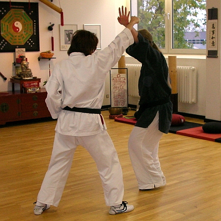 Pockecks, Partnertraining im Shaolin-Kung-Fu (172) 450Q