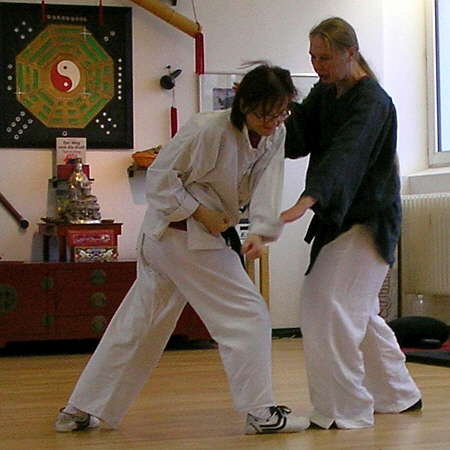 Pockecks, Partnertraining im Shaolin-Kung-Fu (201) 450Q