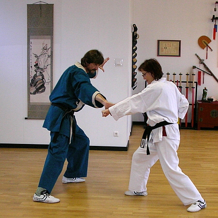 Pockecks, Partnertraining im Shaolin-Kung-Fu (240) 450Q