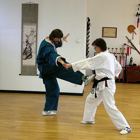 Pockecks, Partnertraining im Shaolin-Kung-Fu (241) 450Q