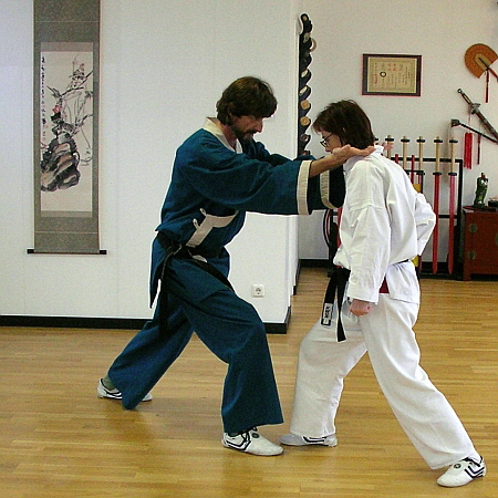 Pockecks, Partnertraining im Shaolin-Kung-Fu (242) 450Q
