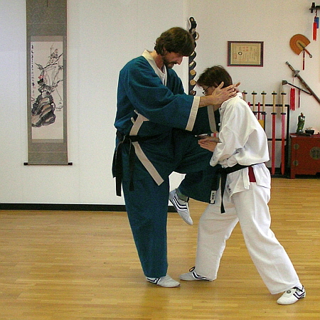 Pockecks, Partnertraining im Shaolin-Kung-Fu (243) 450Q