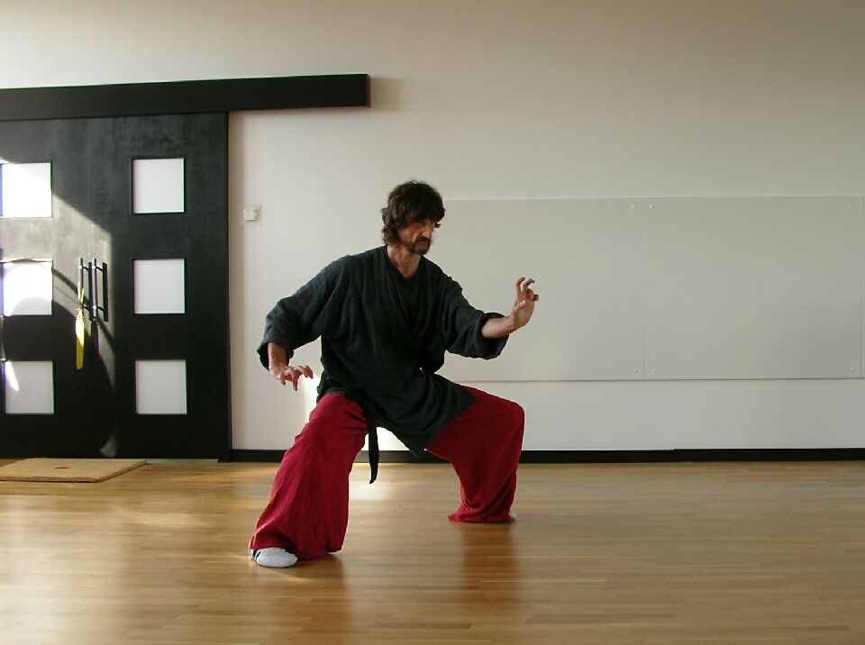 die Adlerklauen-Übung des Shaolin - Eine Freihandübung aus dem Klassiker über die Muskel- und Sehnenerneuerung , Yi Gin Ching, die  Frühjahrs-Serie