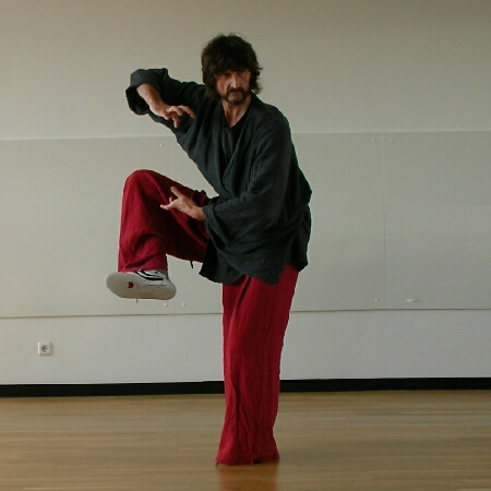 Freihandübungen im Shaolin ...  den Tiger bändigen ....