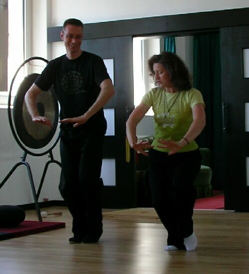 Wudang-Tai-Chi, Photo von einem Übungstreffen der Freunde des Wudang Tai-Chi