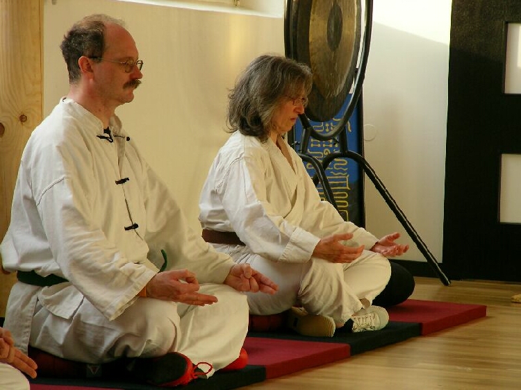 Meditation. Hannes und  Irmi