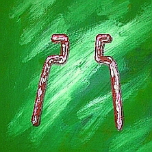  Kalligraphie Pa [ba] - acht