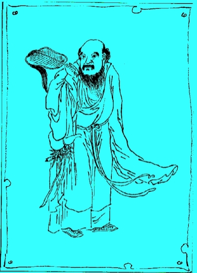 8 Immortals Chung-Li Ch'üan mit dem Fächer
