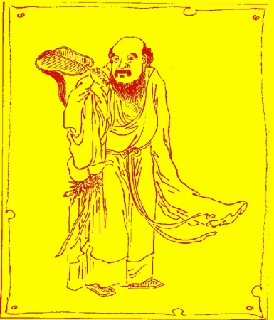 8 Immortals Chung-Li Ch'an, einer der 8 Unsterblichen
