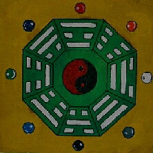 Pa-Kua - die 8 Zeichen des Wandlungsbuches I-Ging, sehen Sie praktische Übungen im Shaolin-Qi-Gong mit Ocka Song