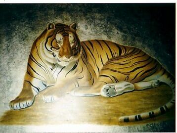 Tiger : Original in der Buddha-Bar Paris. DerTiger-Stil im Übungssystem des ch'an Shaolim-Si Tao